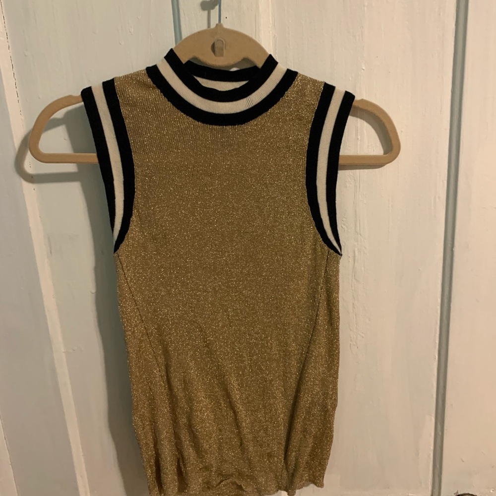 Gold Rag and Bone Top Size L